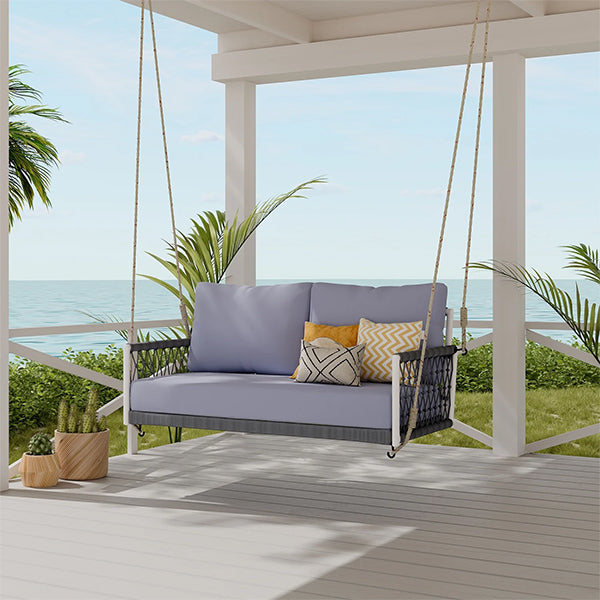 Outdoor Furniture Braided & Rope Swing - Flowza