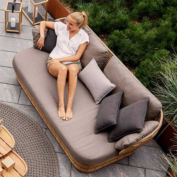 Cane & Rattan Furnitue - Sofa Set - Basket