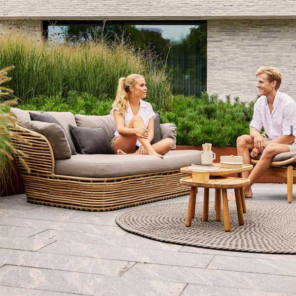 Cane & Rattan Furniture - Sofa Set - Basket
