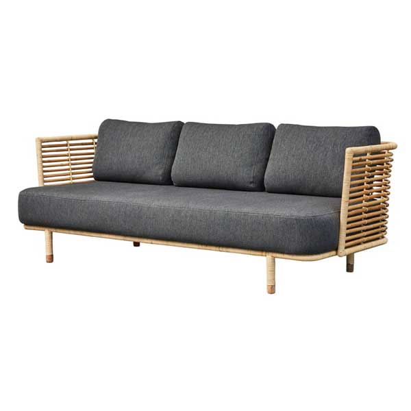 Cane & Rattan Furniture- Couch - Canto