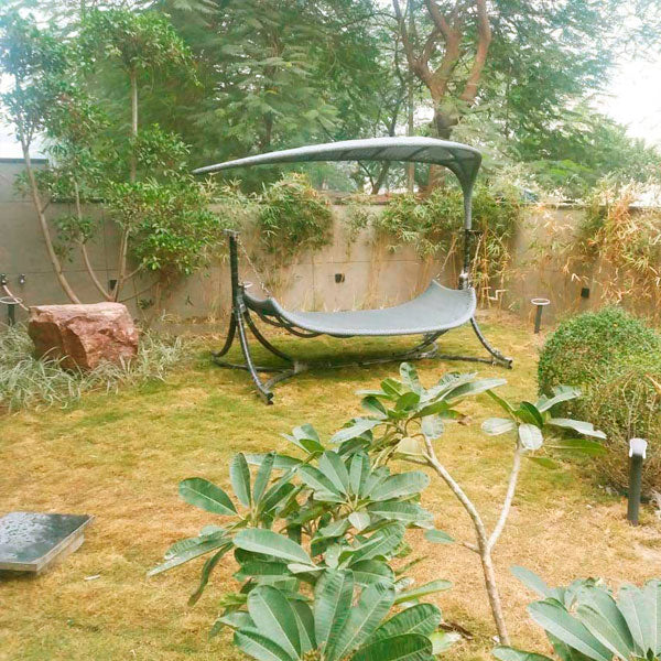 Outdoor Wicker Hammock Swing - Horizon