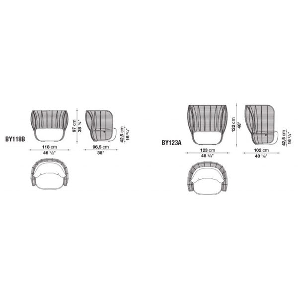 Outdoor Braided, Rope & Cord, Sofa - Fat