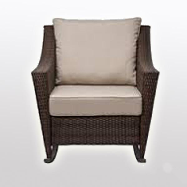 Outdoor Wicker - Rocking Chair - Modern