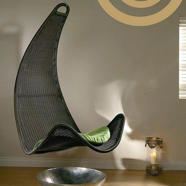 Outdoor Wicker Swing - Dolphin