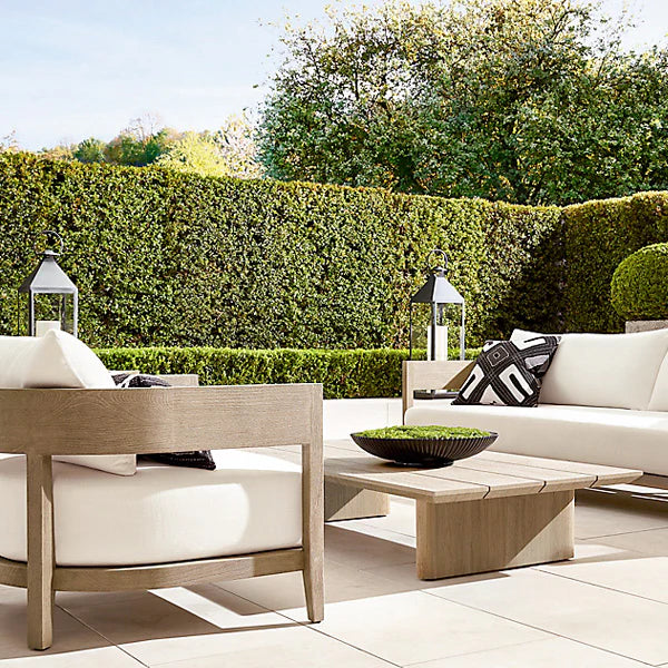 Outdoor Wooden Sofa Set