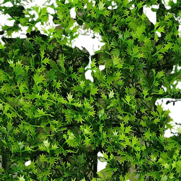 Artificial vertical Garden matts, inter locking PVC PP Garden vertical wall panels- Chinese Mugwort