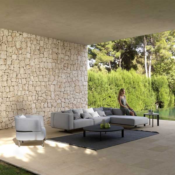 Fully Uphostered Outdoor Furniture - Sofa Set - Rabrian