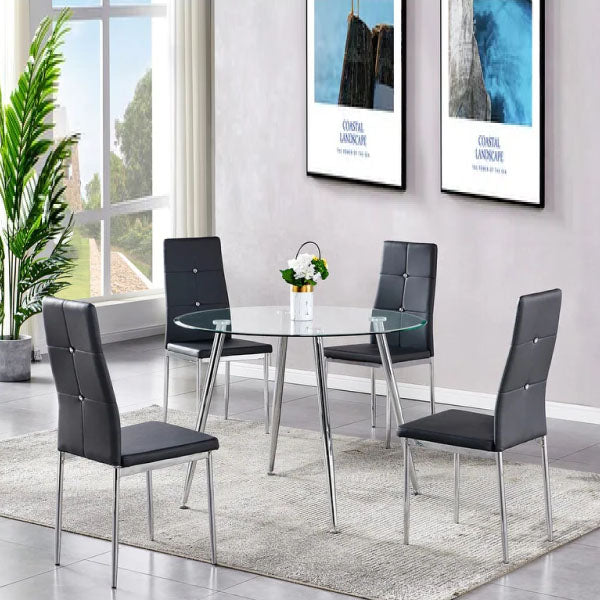 Fully Upholstered Indoor Furniture - Dining Set - Doruk