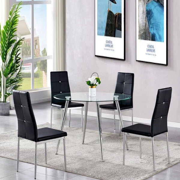 Fully Upholstered Indoor Furniture - Dining Set - Doruk