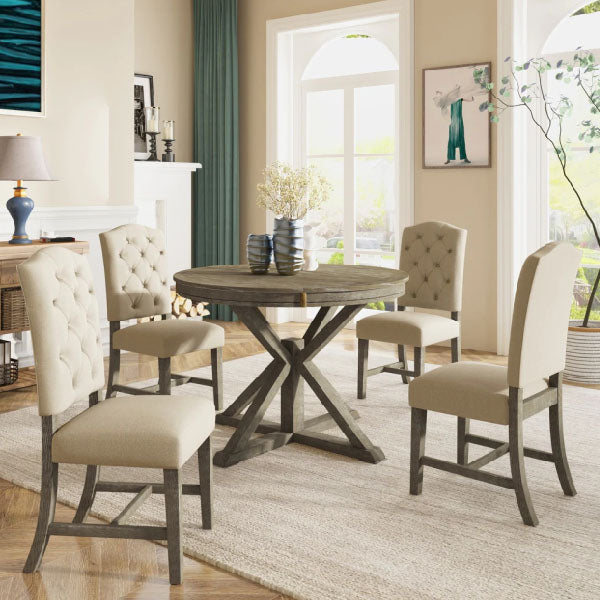 Fully Upholstered Indoor Furniture - Dining Set - Droid