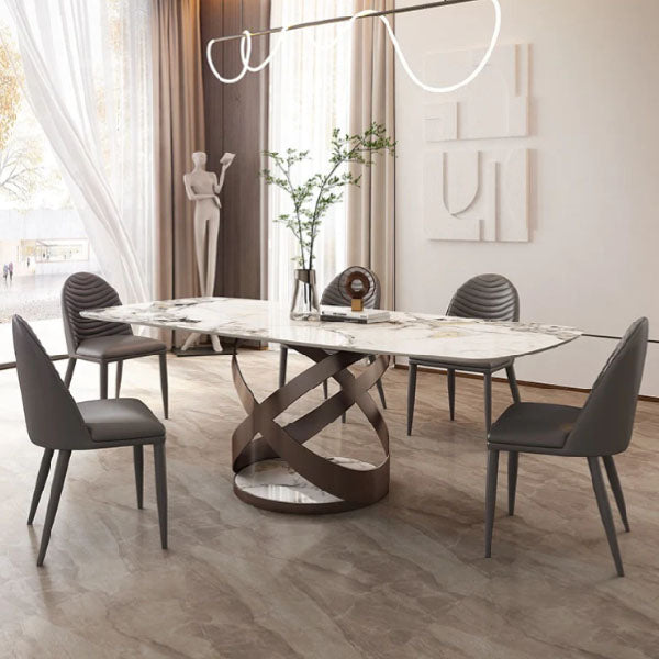 Fully Upholstered Indoor Furniture - Dining Set - Purtell