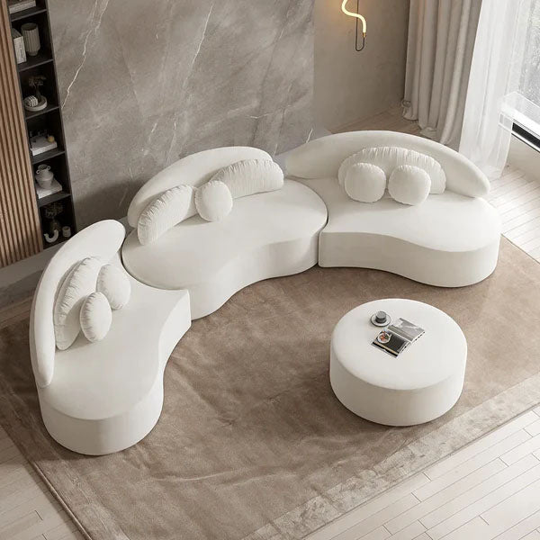 Fully Upholstered Indoor Furniture - Sofa Set - Allamanda