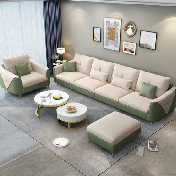 Fully Upholstered Indoor Furniture - Sofa Set - Flared