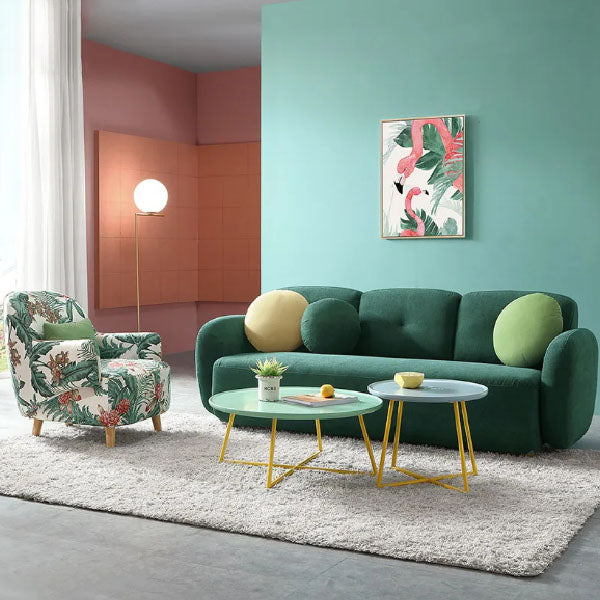 Fully Upholstered Indoor Furniture - Sofa Set - Mazus