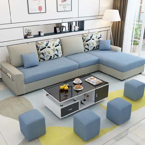 Fully Upholstered Indoor Furniture - Sofa Set - NuevaFully Upholstered Indoor Furniture - Sofa Set - Nueva