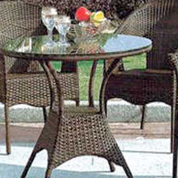 Outdoor Wicker Garden Set - Ecolite Gamma