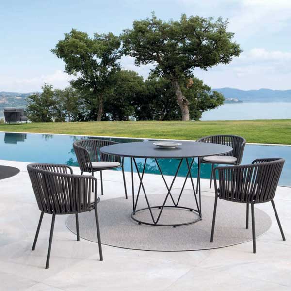 Outdoor Braided & Rope Coffee Set - Deck