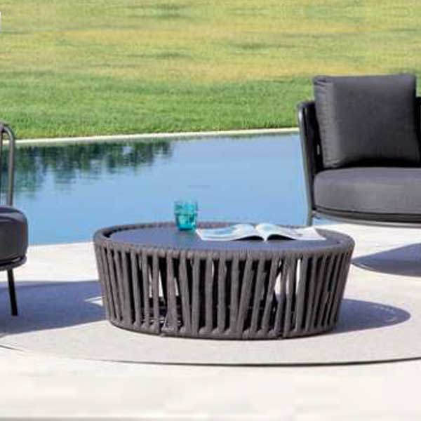 Outdoor Braided & Rope Coffee Set - Deck