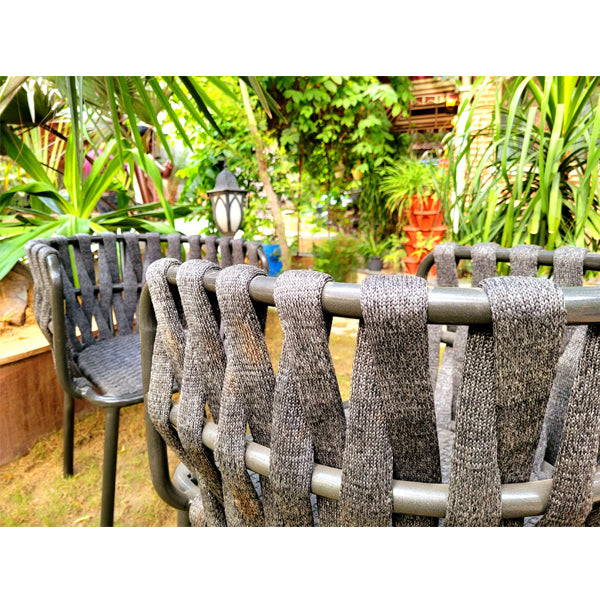 Outdoor Furniture Braided & Rope Coffee Set - Birilyant - Ready Stock Sale