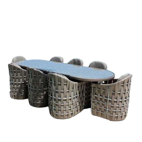 Outdoor Furniture - Dining Set - Strips