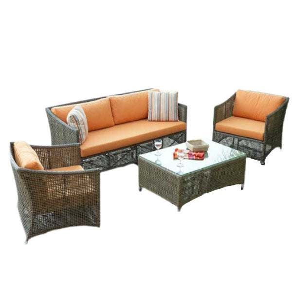 Outdoor Furniture - Wicker Sofa - Jamaica