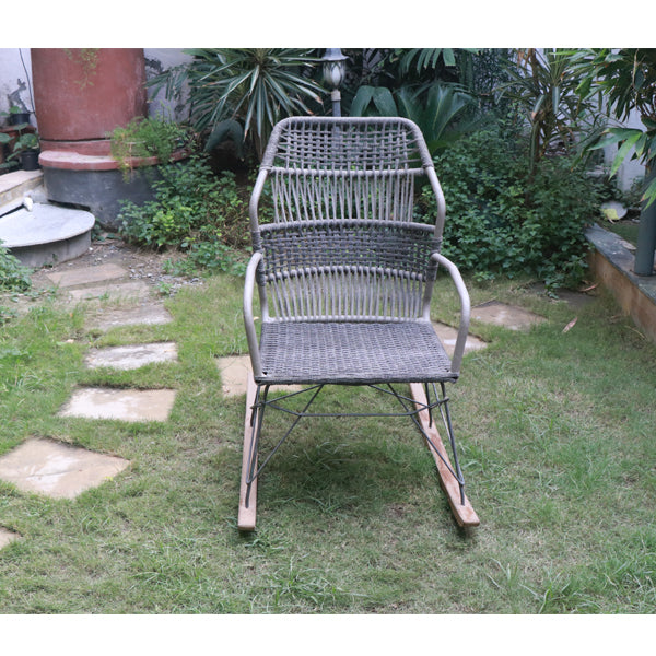 Outdoor Furniture Braid And Rope Rocking Chairs - Custom Chair - Ready Stock Sale