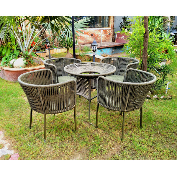 Outdoor Furniture Braided & Rope Coffee Set - Deck - Ready Stock Sale
