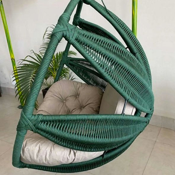 Outdoor Furniture Braided & Rope Swing - Amo
