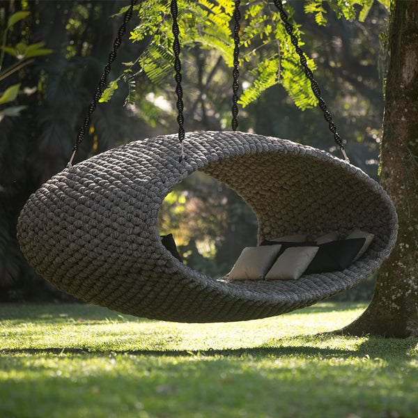 Outdoor Furniture Braided & Rope Swing - HIBISCUS