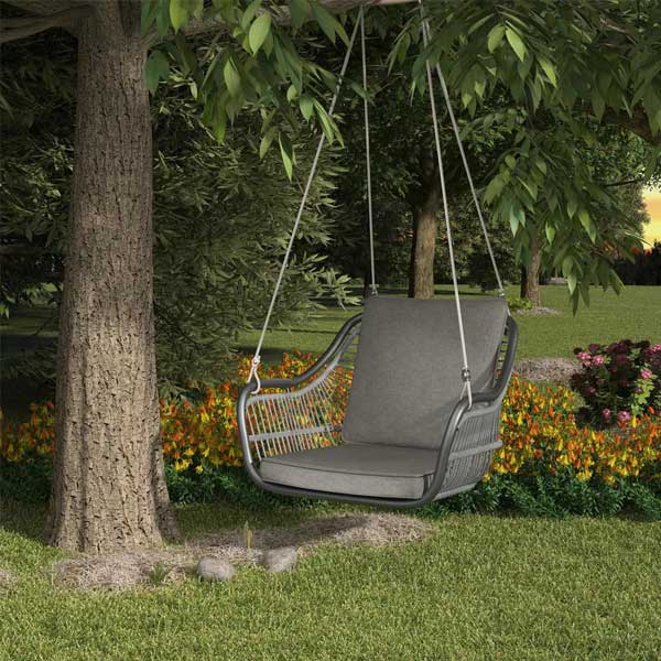 Outdoor Furniture Braided & Rope Swing - Hoffman