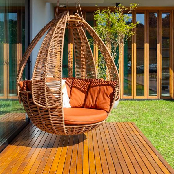 Outdoor Furniture Braided & Rope Swing - Korean