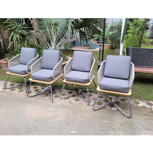 Outdoor Furniture Braided, Rope & Cord Coffee Chair - Flamenco - Ready Stock Sale