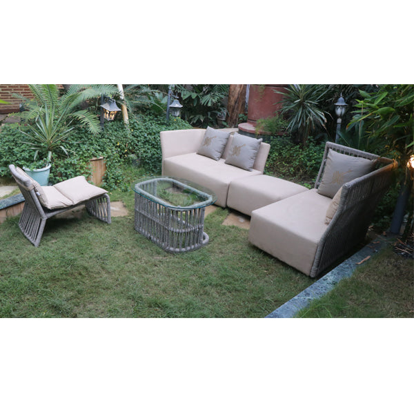 Outdoor Furniture Braided, Rope & Cord, Sofa - Cliff -  Ready Stock Sale