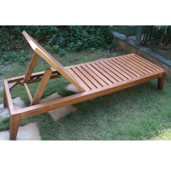 Outdoor Furniture Wooden - Sun Lounger - Caterian - Ready Stock Sale