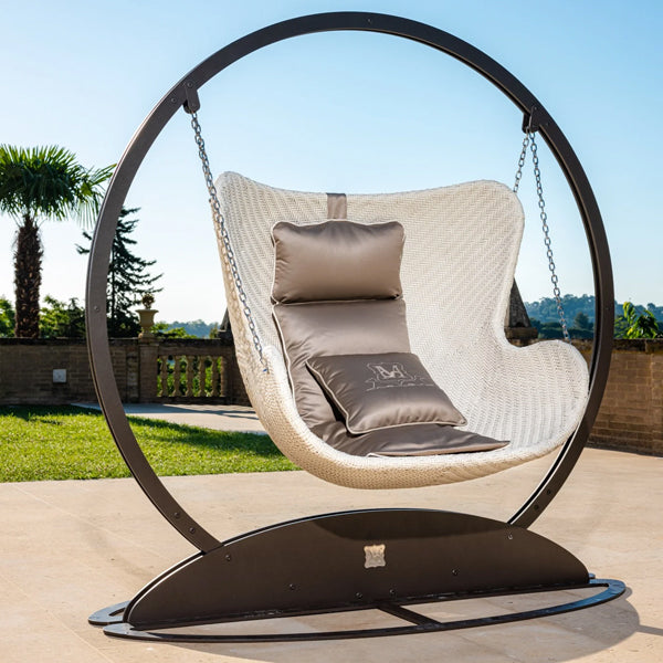 Outdoor Wicker - Swing With Stand - Errol