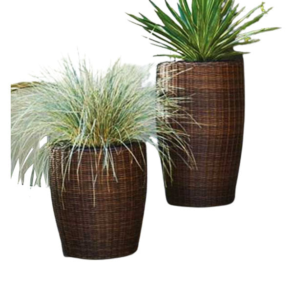 Outdoor Wicker Planter - Grower