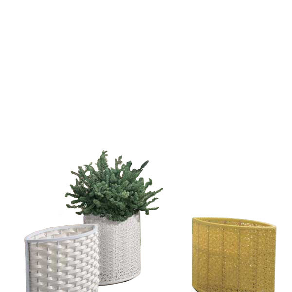 Outdoor Wicker Planter - Korito