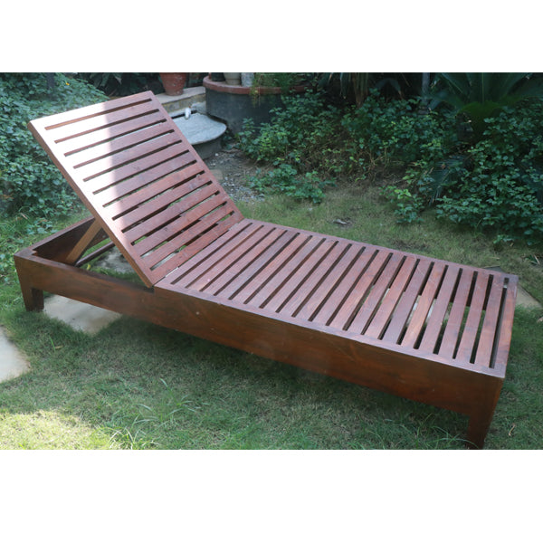 Outdoor Wooden - Sun Lounger - Zante Next -  Ready Stock Sale