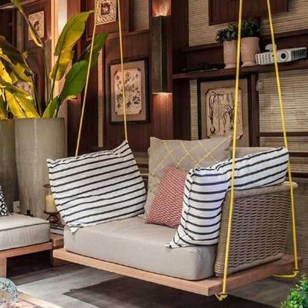 Outdoor Furniture Braided & Rope Swing - Bloopa