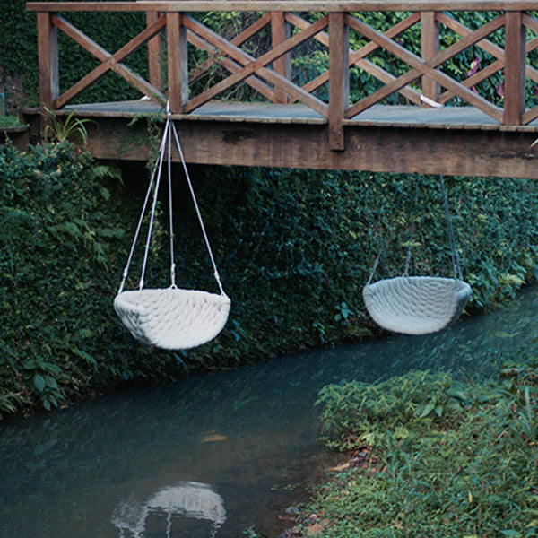 Outdoor Furniture Braided & Rope Swing - Chalice