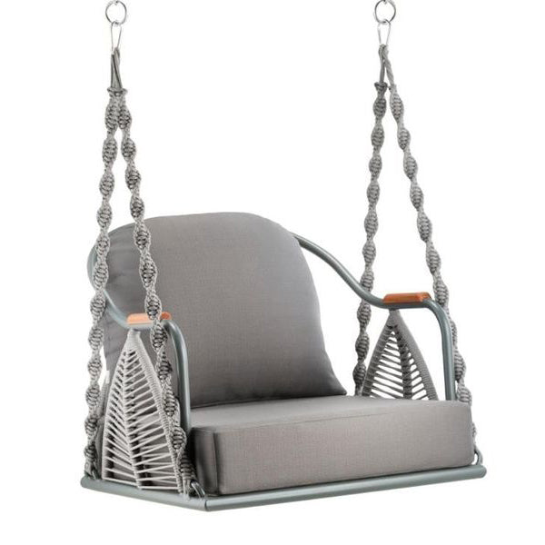 Outdoor Furniture Braided & Rope Swing - Foxglove