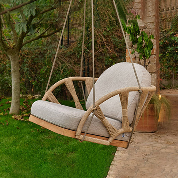 Outdoor Furniture Braided & Rope Swing - NODE EBB