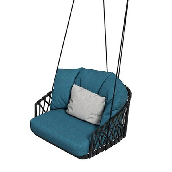 Outdoor Furniture Braided & Rope single seater Swing - Regency Next