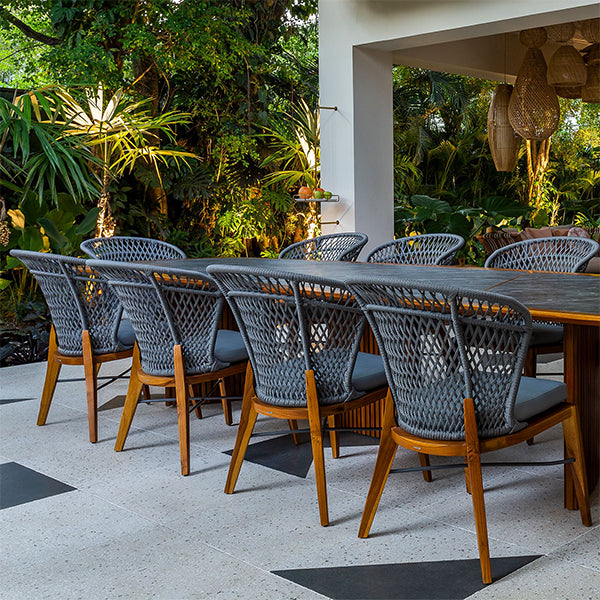Outdoor Wood - Dining Set - Gloster Ocean