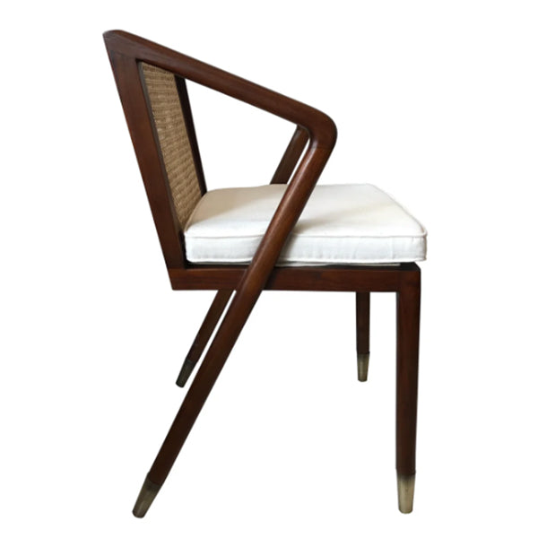 Wooden Cane & Rattan Dining Chair -  Homestead