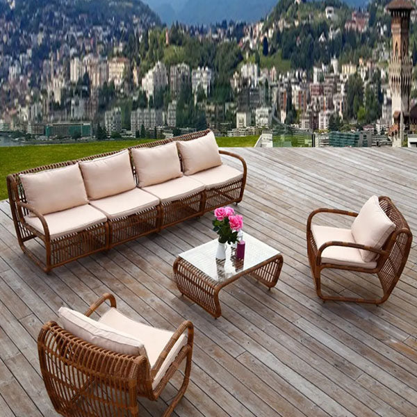 Outdoor Kids Furniture - Cane & Rattan Sofa for Children - Grumphy