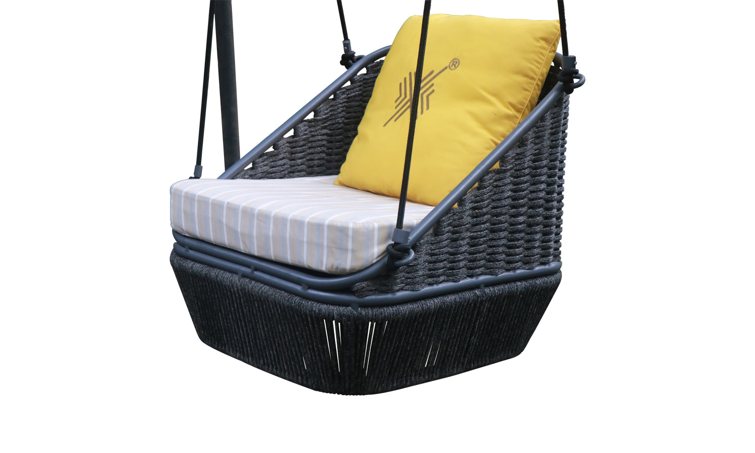 Outdoor Furniture Braided & Rope Swing - Arole -  Ready Stock Sale
