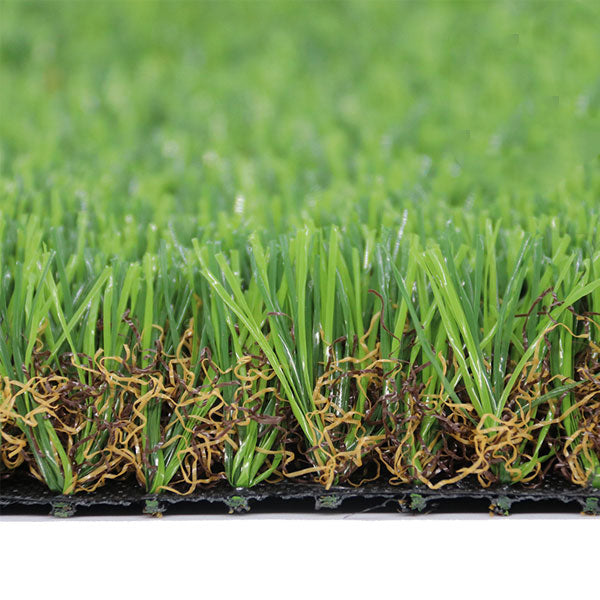 Artificial Grass Green Turf, Natural grass with short golden yellow curly leaves