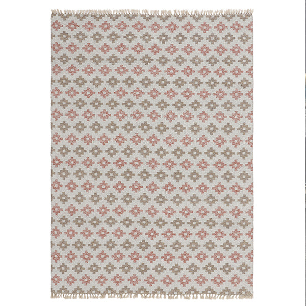 Indoor-Outdoor braided Rugs/Carpet - Pink