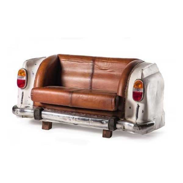 Antique Automobile Furniture - Ambassador Car Sofa - Old Hindustan